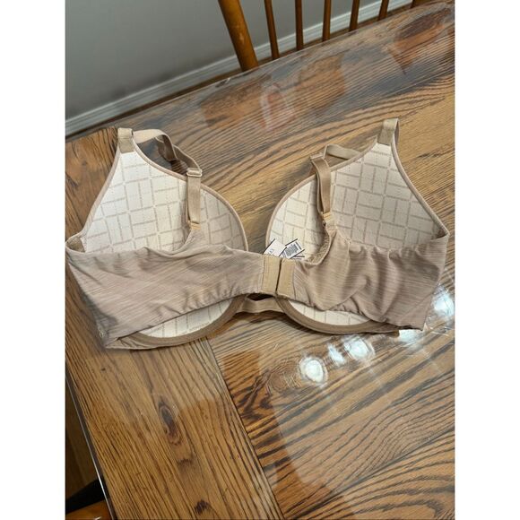 Victoria's Secret Beige Perfect Shape Padded Underwired T-Shirt Bra Size 36D - Picture 3 of 5